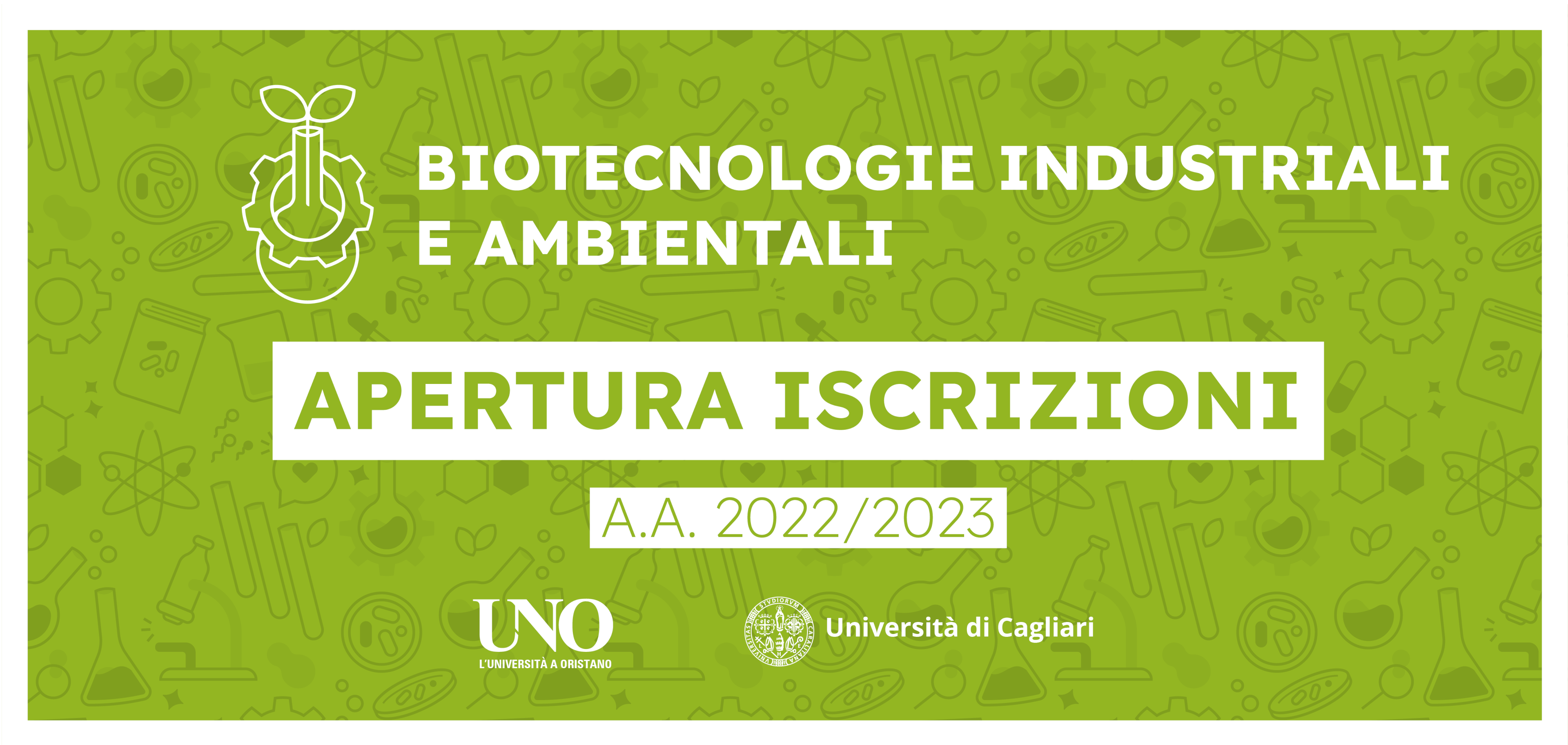 Pubblicato il bando per l’ammissione al corso di laurea in Biotecnologie Industriali ed Ambientali per l’A.A. 2022/2023