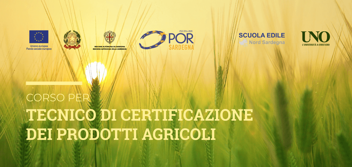 Tecnico di certificazione dei prodotti agricoli: pubblicazione graduatoria ammessi al corso
