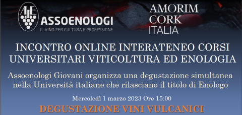 TVEA-VE: degustazione di vini vulcanici a cura di Assoenologi