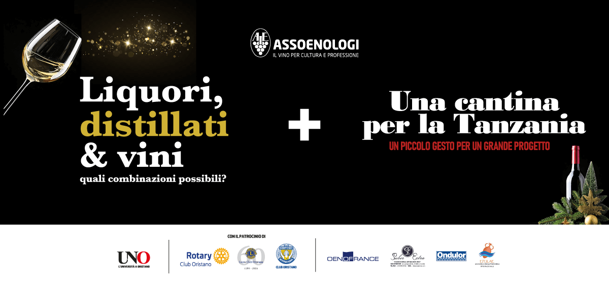 Il 19 dicembre evento di Assoenologi Sardegna dedicato a liquori, distillati e vini