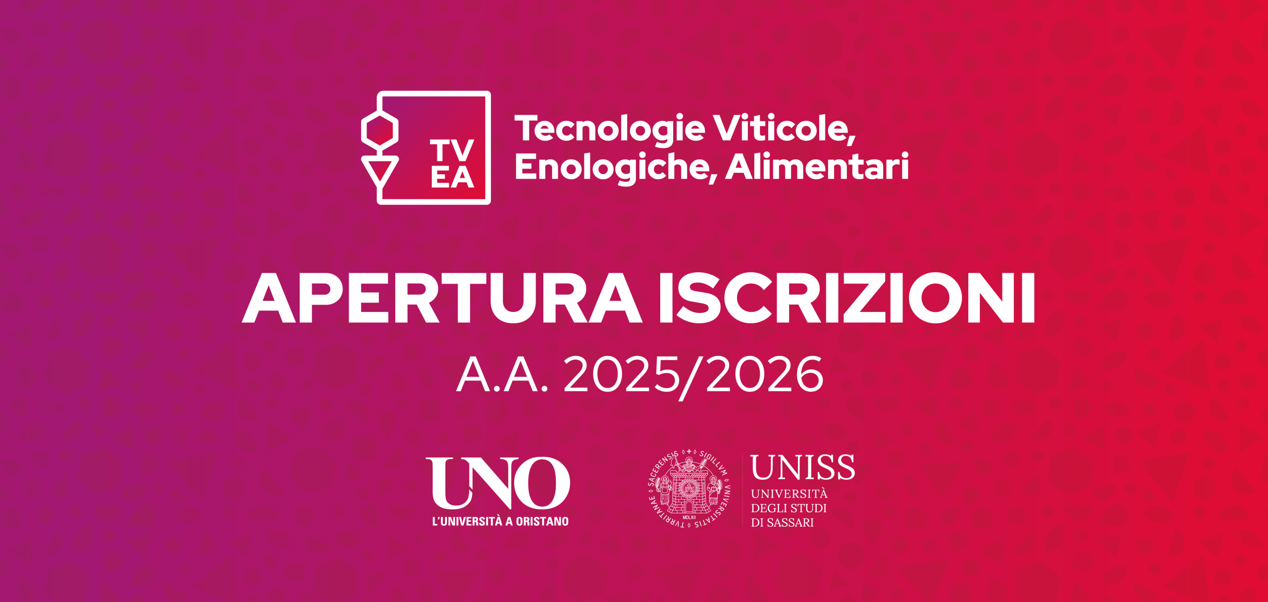 Dal 1° agosto al 13 ottobre le immatricolazioni per il corso di Tecnologie Viticole, Enologiche, Alimentari
