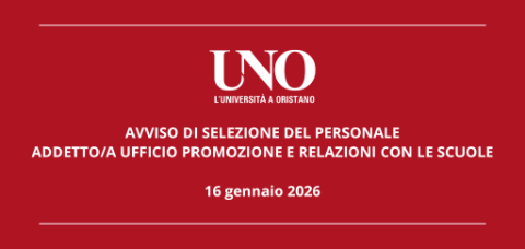 Avviso di selezione addetto/a ufficio promozione e relazione con le scuole