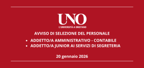 Nuovi avvisi di selezione: addetto/a amministrativo-contabile e addetto/a junior ai servizi di segreteria