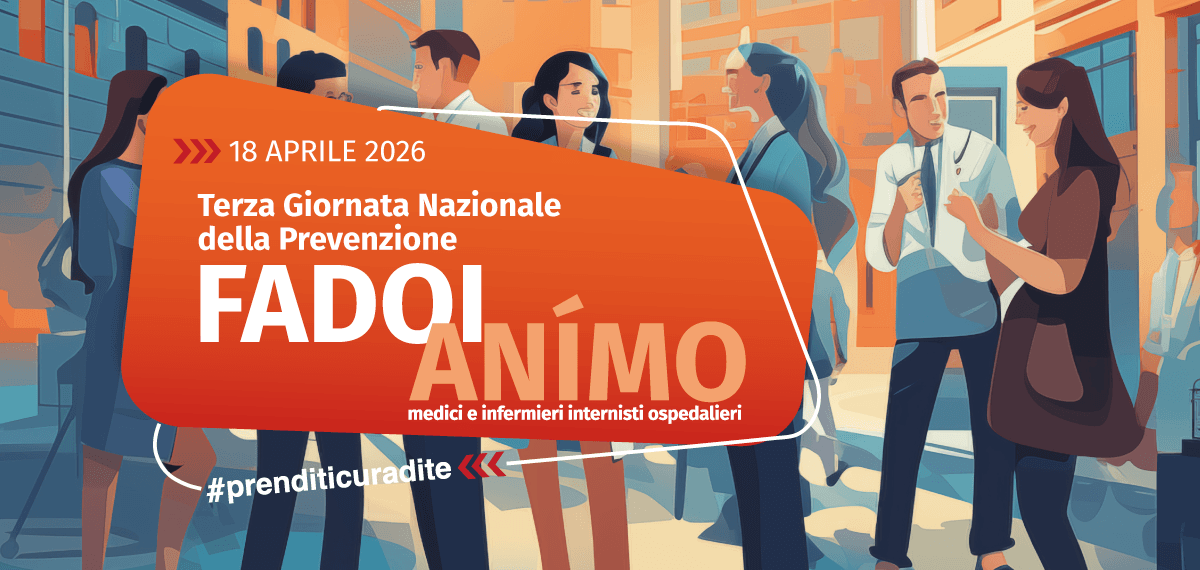 III Giornata nazionale della prevenzione FADOI/ANIMO: la Medicina Interna scende in piazza
