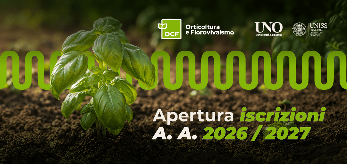 Pubblicato il bando per l’ammissione al corso di laurea professionalizzante in Orticoltura e Florovivaismo per l’A.A. 2026/2027